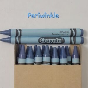 16ct Crayola Crayons (Periwinkle) Single Color Bulk Lot